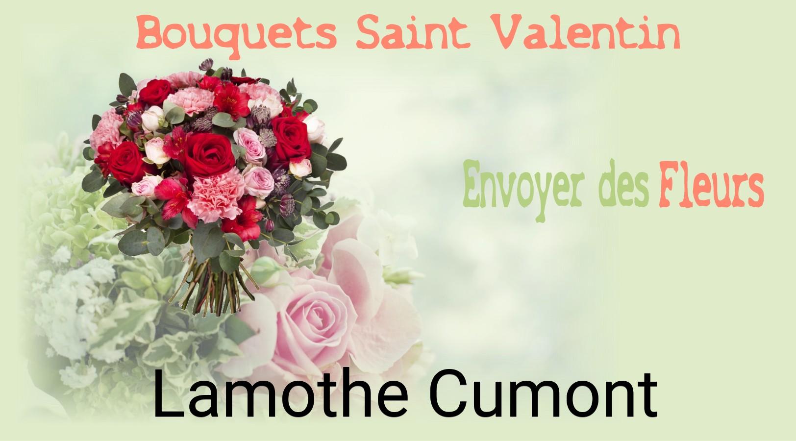 Roses de Saint-Valentin livrées à Lamothe-Cumont